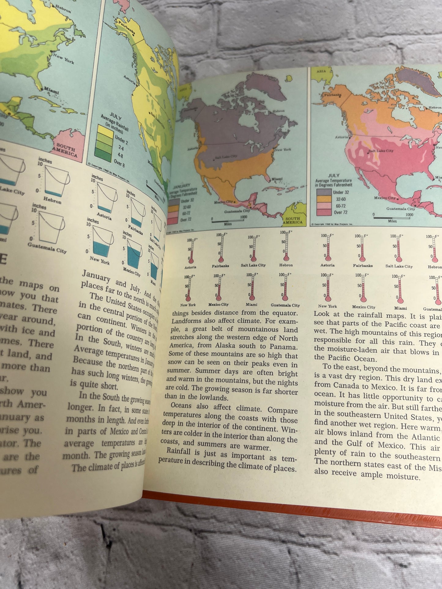 The Golden Book Picture Atlas of the World Book One by Phillip Bacon [1960]