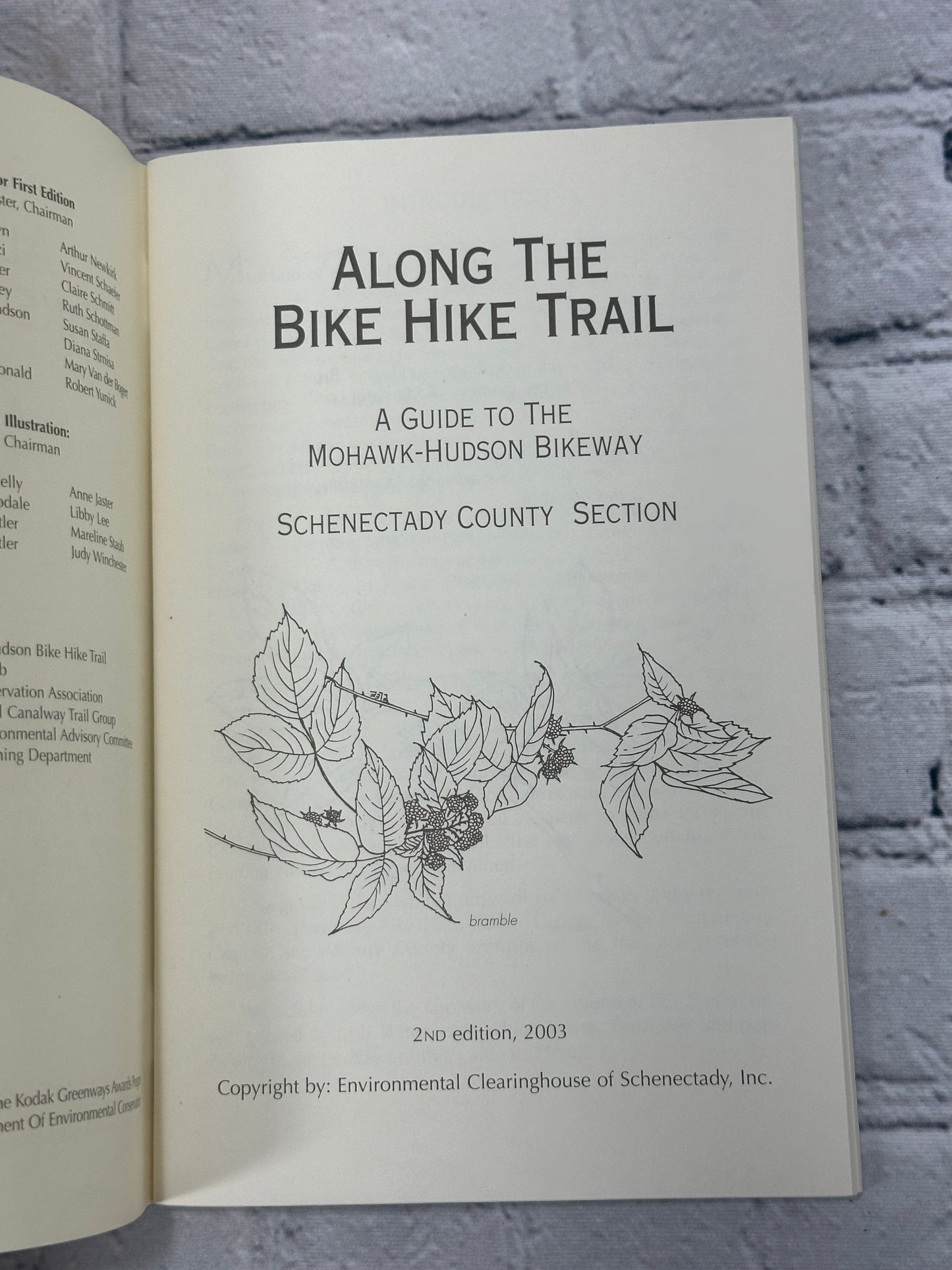 Along the Bike Trail: A Guide to the Mohawk Hudson Bikeway [Schenectady County]