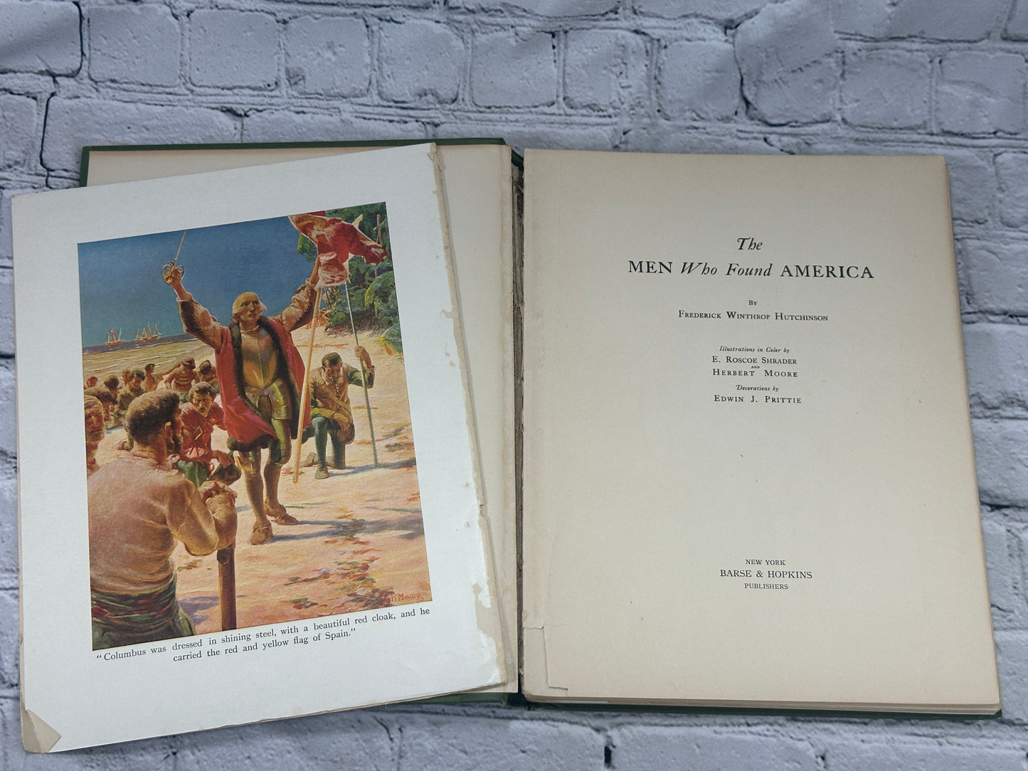 The Men Who Found America by Frederick Winthrop Hutchinson [1909]