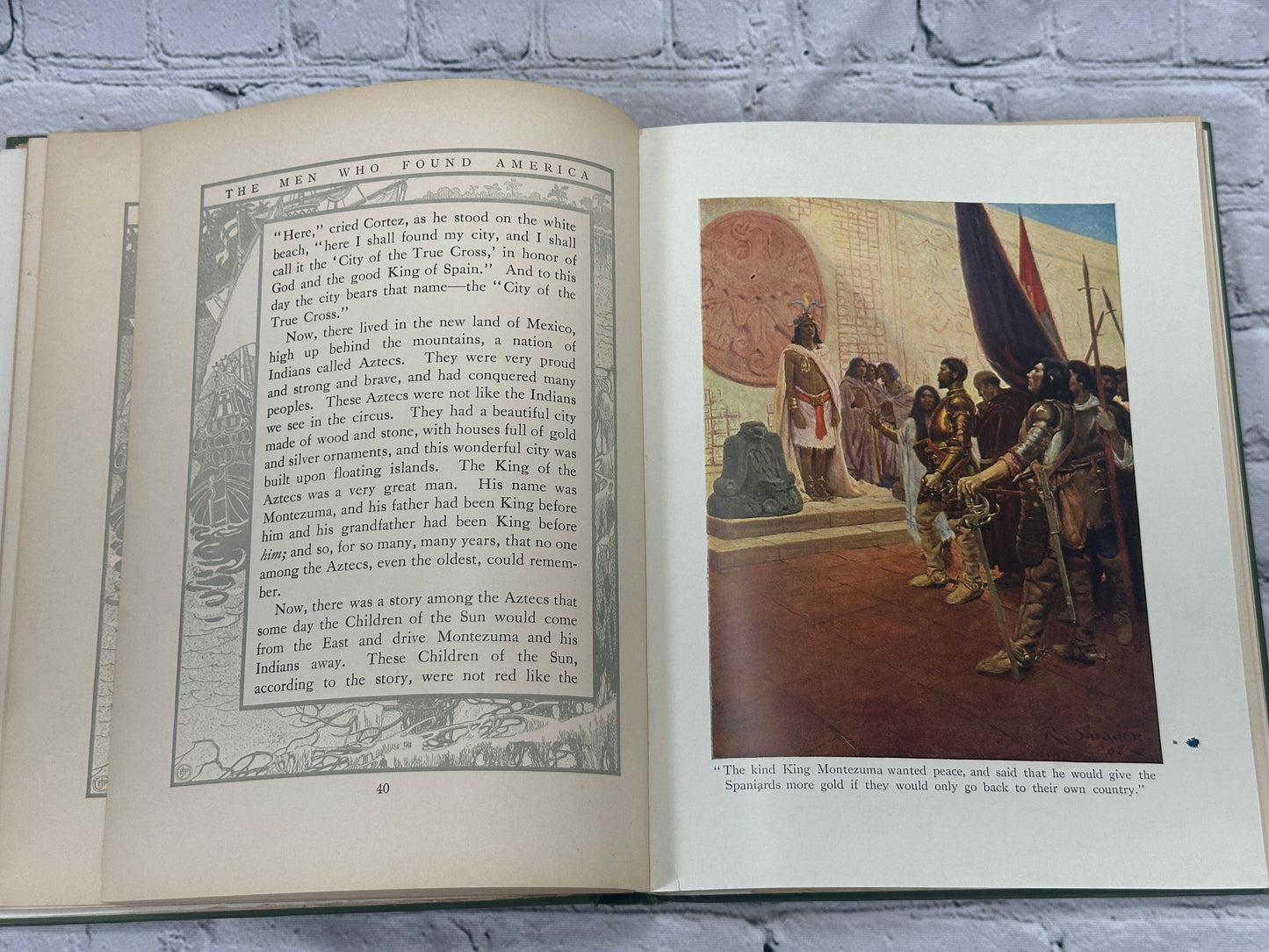 The Men Who Found America by Frederick Winthrop Hutchinson [1909]