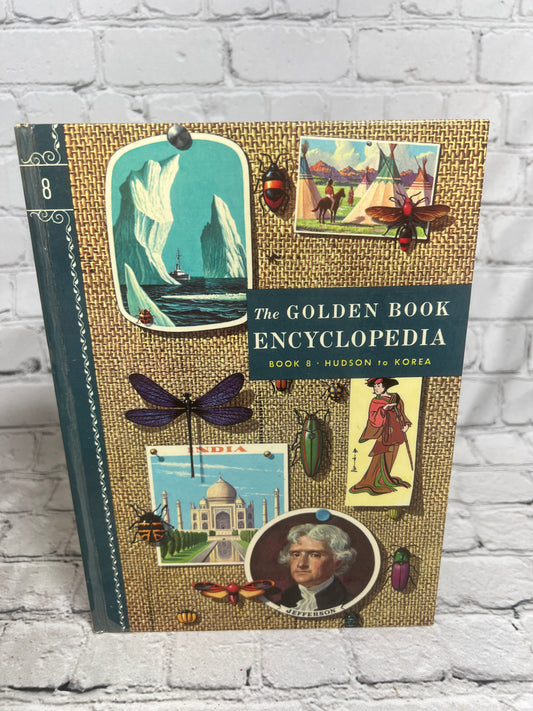 The Golden Book Encyclopedia Book 8 by Bertha Parker [Simon & Schuster · 1959]