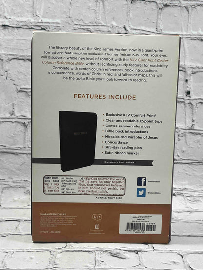 KJV Holy Bible: Comfort Print -  King James Version