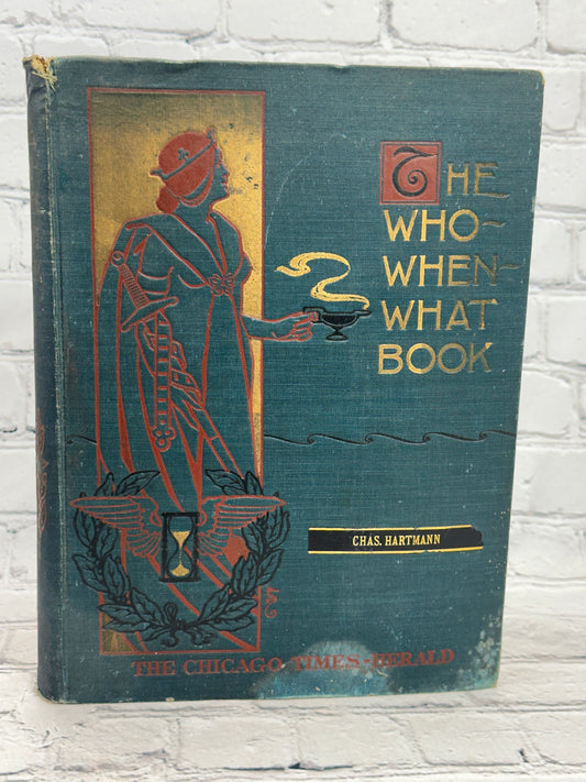 The Who When What Book by Chas Hartmann [1900]