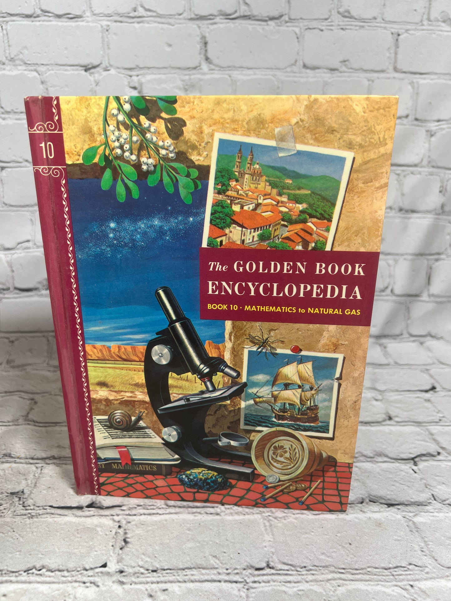 The Golden Book Encyclopedia Book 10 by Bertha Parker [Simon & Schuster · 1959]