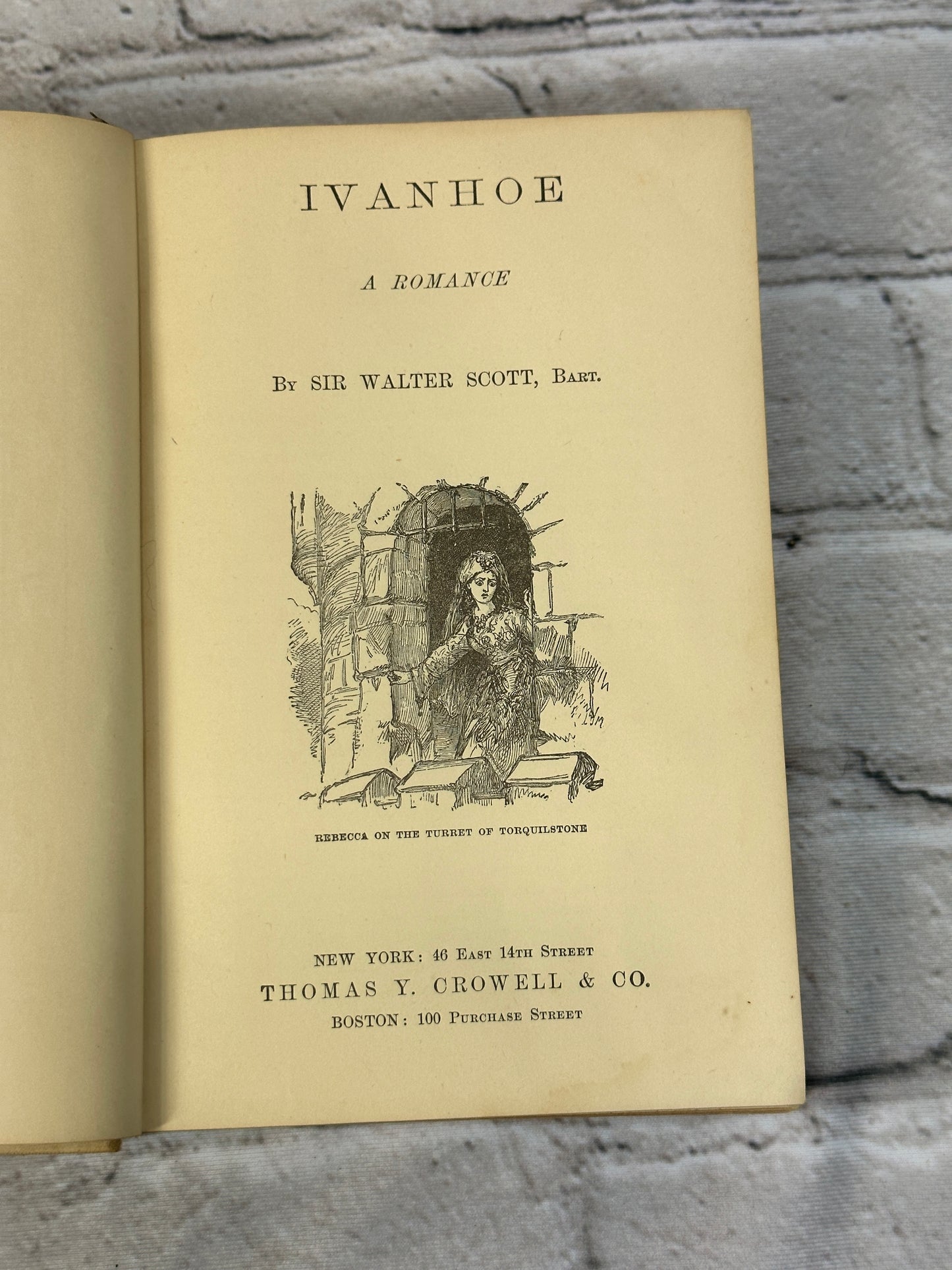 Ivanhoe: A Romance by Sir Walter Scott [Thomas Y. Crowell & Company]