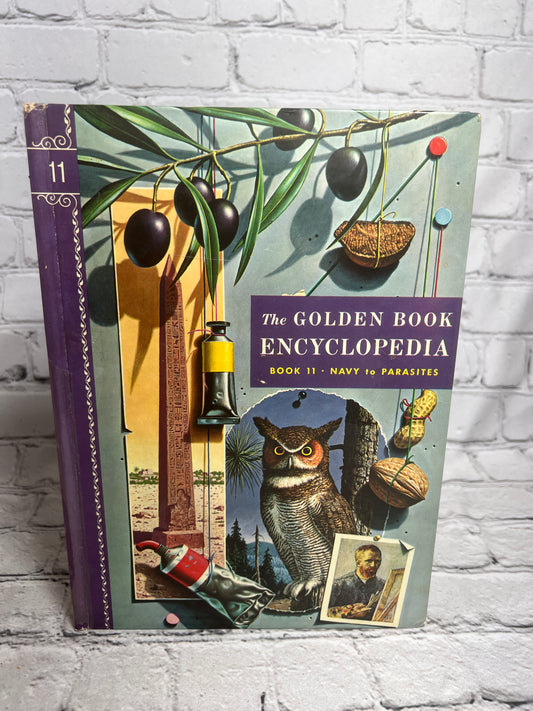 The Golden Book Encyclopedia Book 11 by Bertha Parker [Simon & Schuster · 1959]