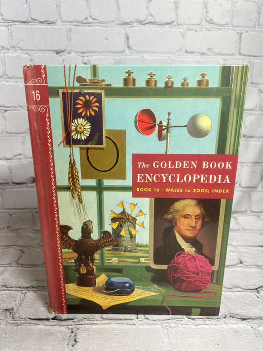 The Golden Book Encyclopedia Book 16 by Bertha Parker [Simon & Schuster · 1959]