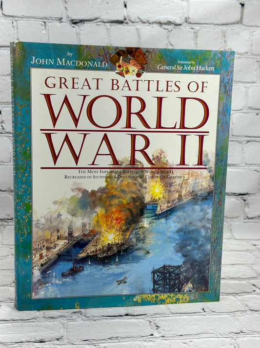 Great Battles of World War II by John MacDonald [1st Print · 1993]