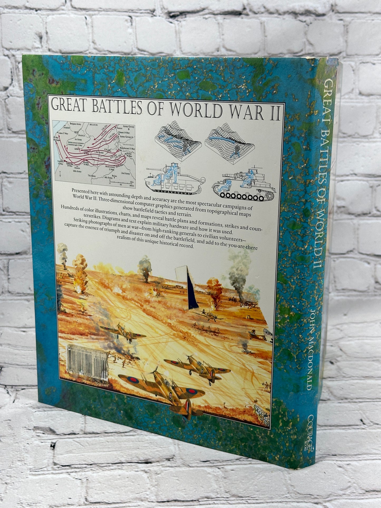 Great Battles of World War II by John MacDonald [1st Print · 1993]