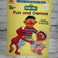 Golden A Giant Coloring Book Sesame Street Fun and Games  by Anne Duax [1991]