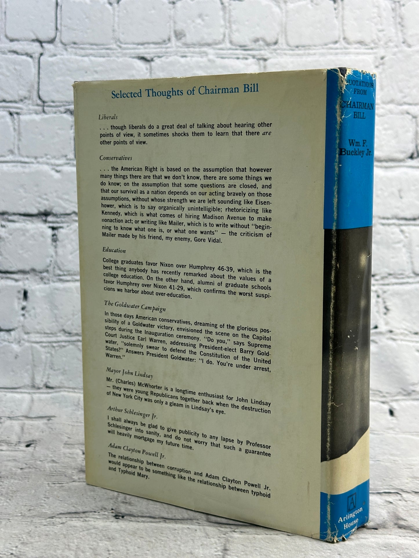 Quotations From Chairman Bill Compiled by David Franke [1970]