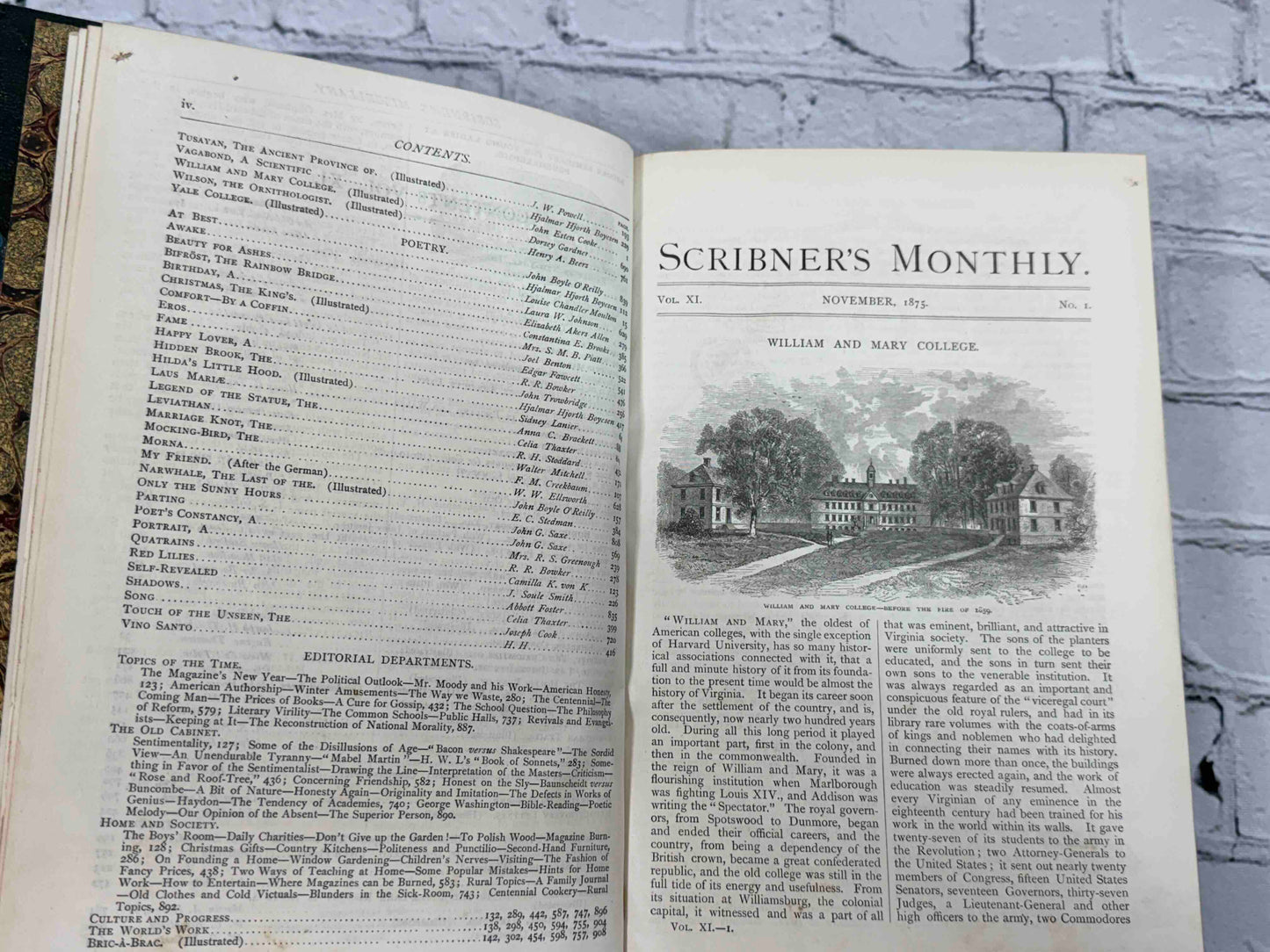 Scribner's Monthly (Volumes 6, 10 - 16)