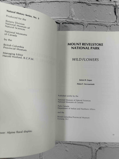 Mount Revelstoke National Park Wild Flowers (Edible Wild Plants of Canada Series)