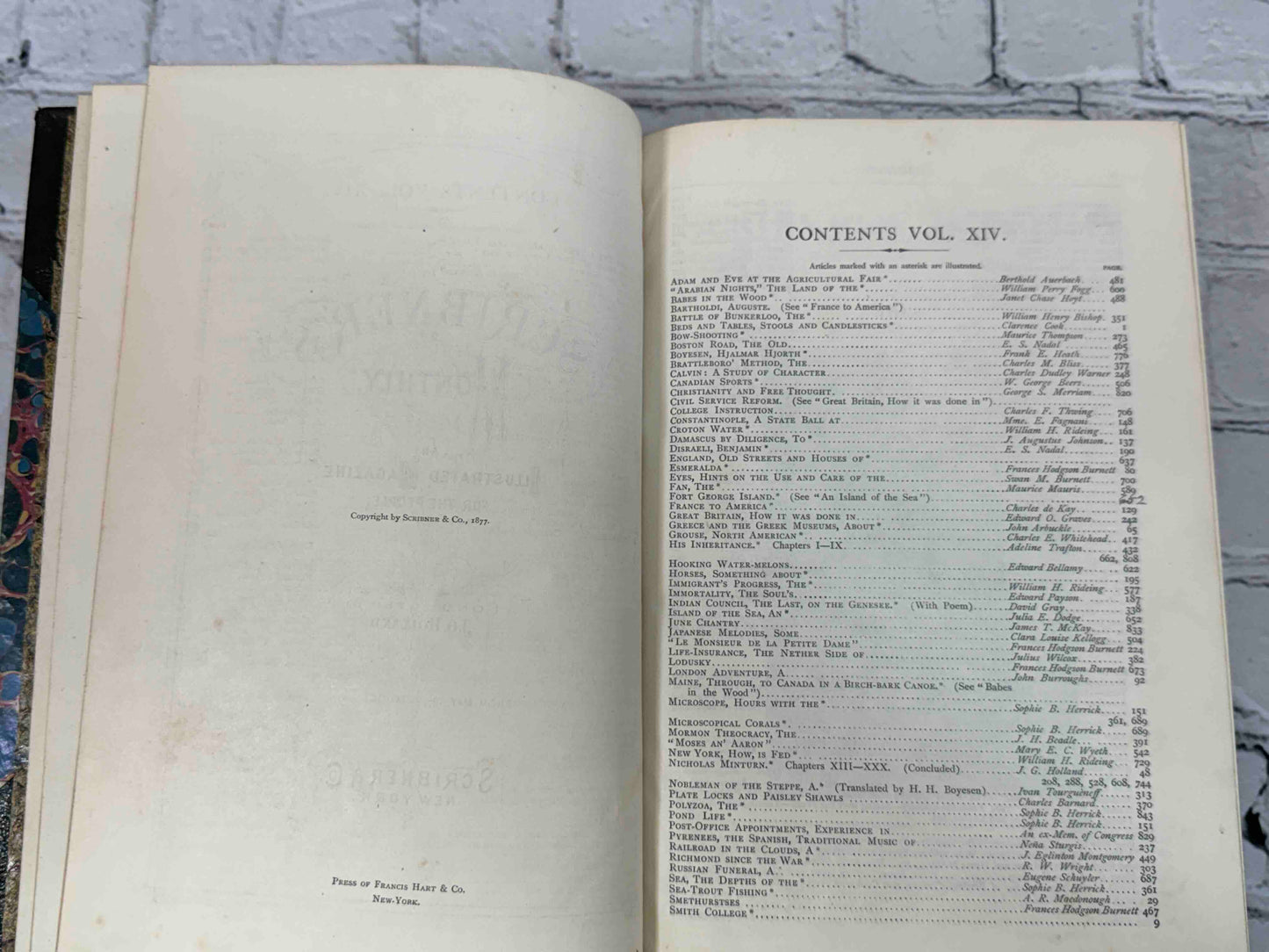 Scribner's Monthly (Volumes 6, 10 - 16)
