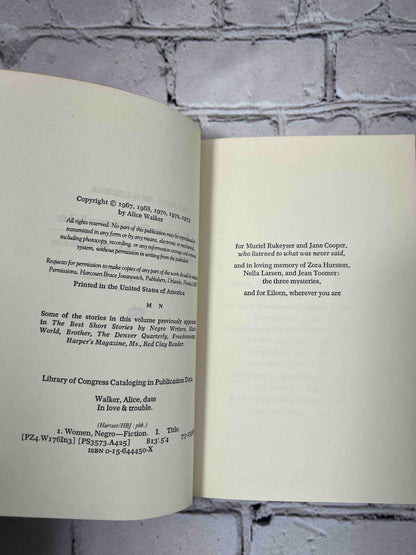 In Love & Trouble: Stories of Black Women