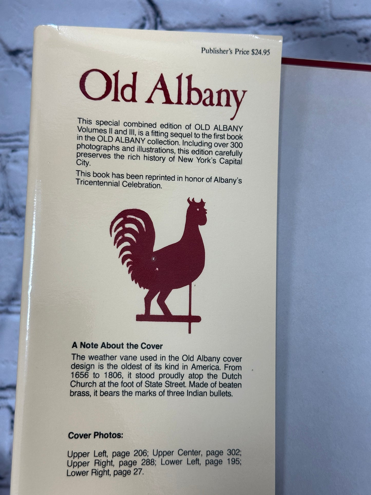 Old Albany: A Pictorial History [Tricentennial Edition · 3 Volumes in 2 books]