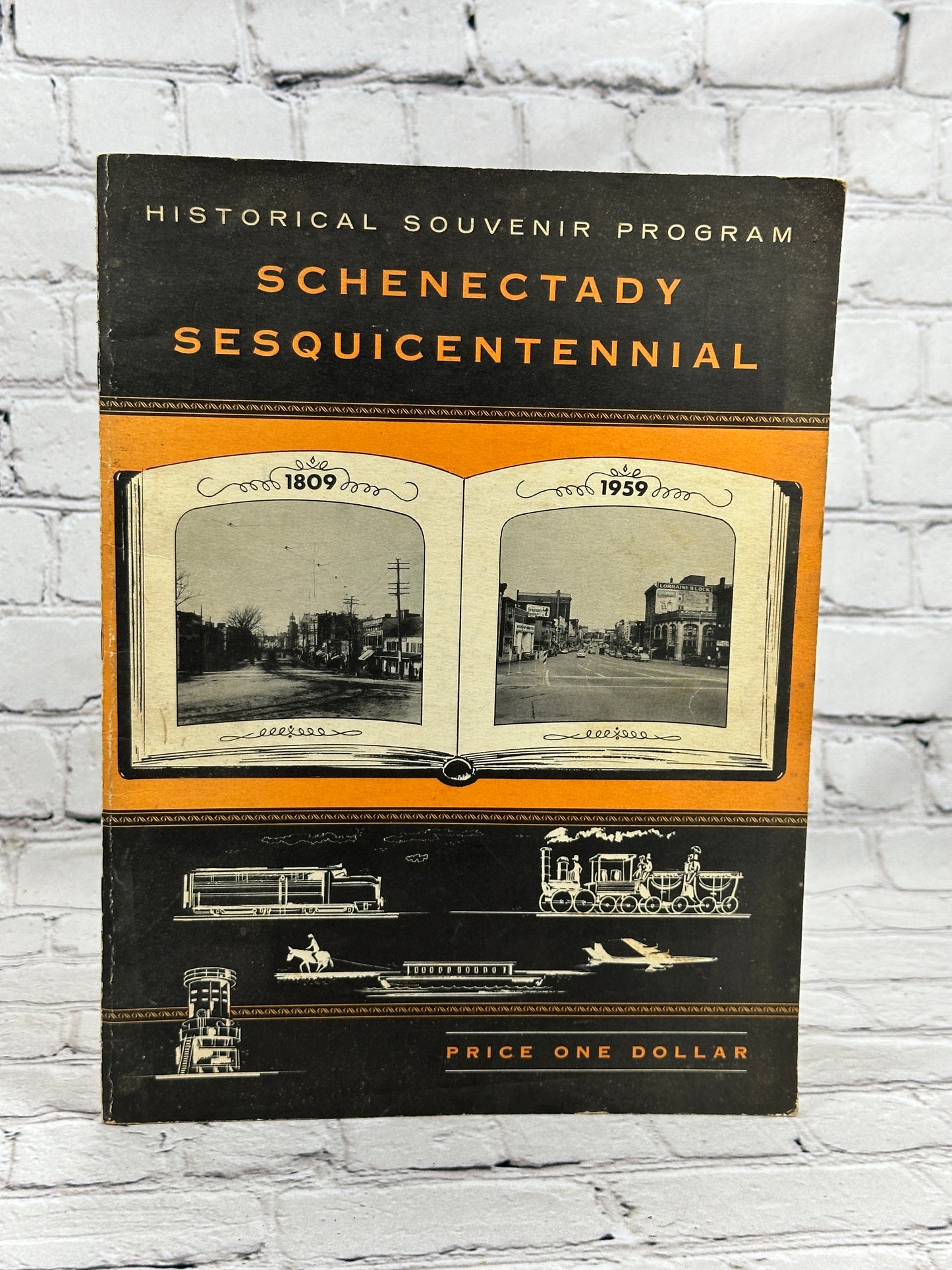 Schenectady Sesquicentennial Historical Souvenir Program [1959]