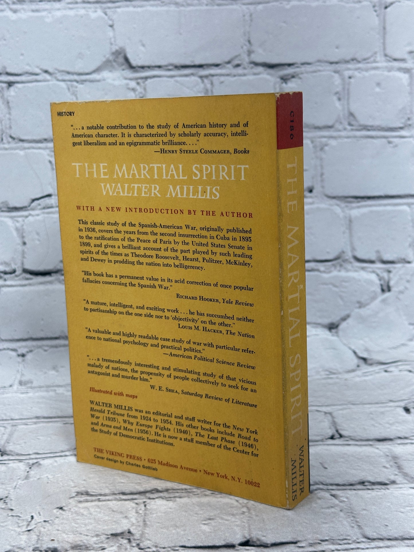 The Martial Spirit: A Study of Our War with Spain by Walter Millis [1965]