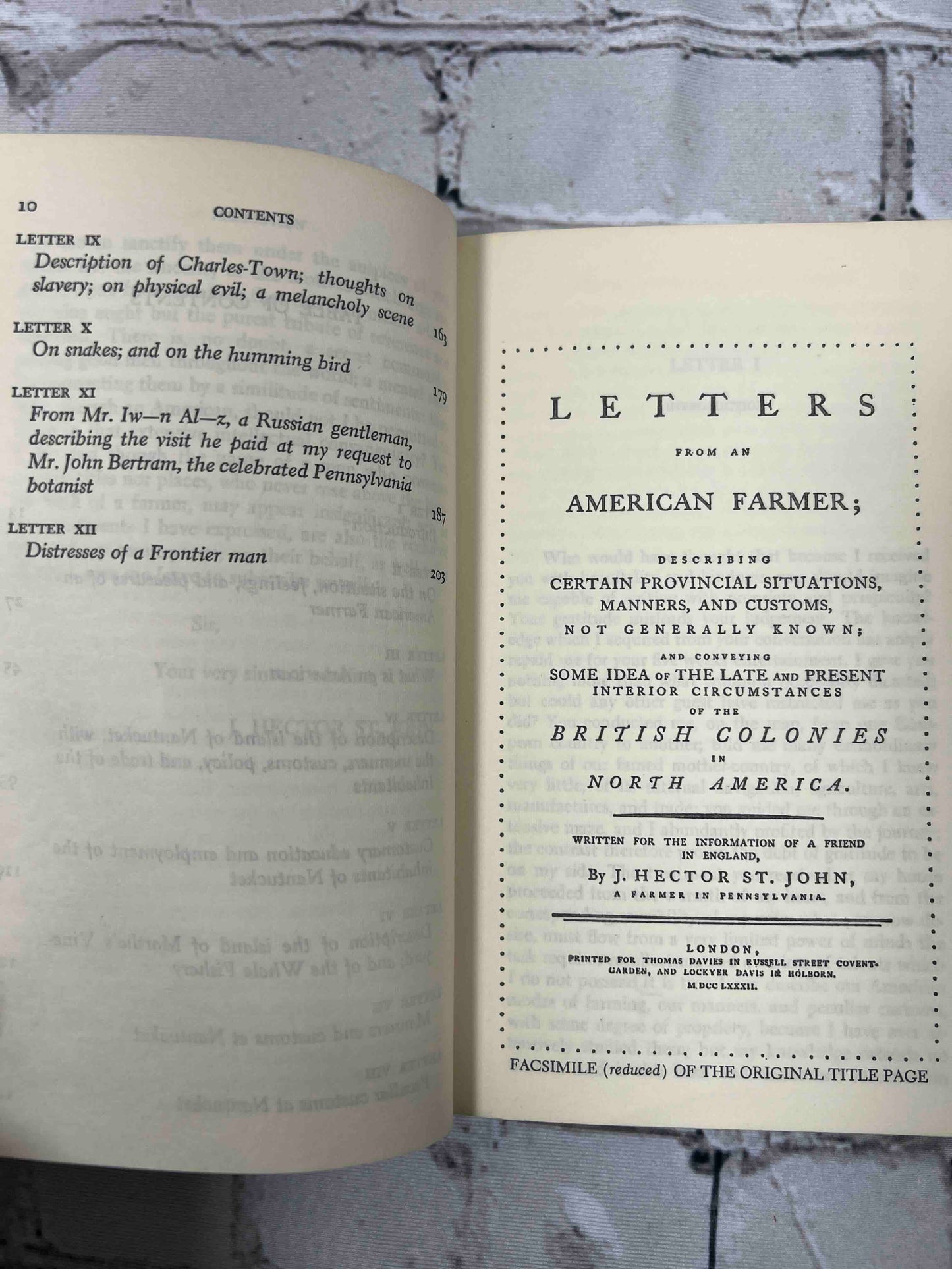 Letters from an American Farmer