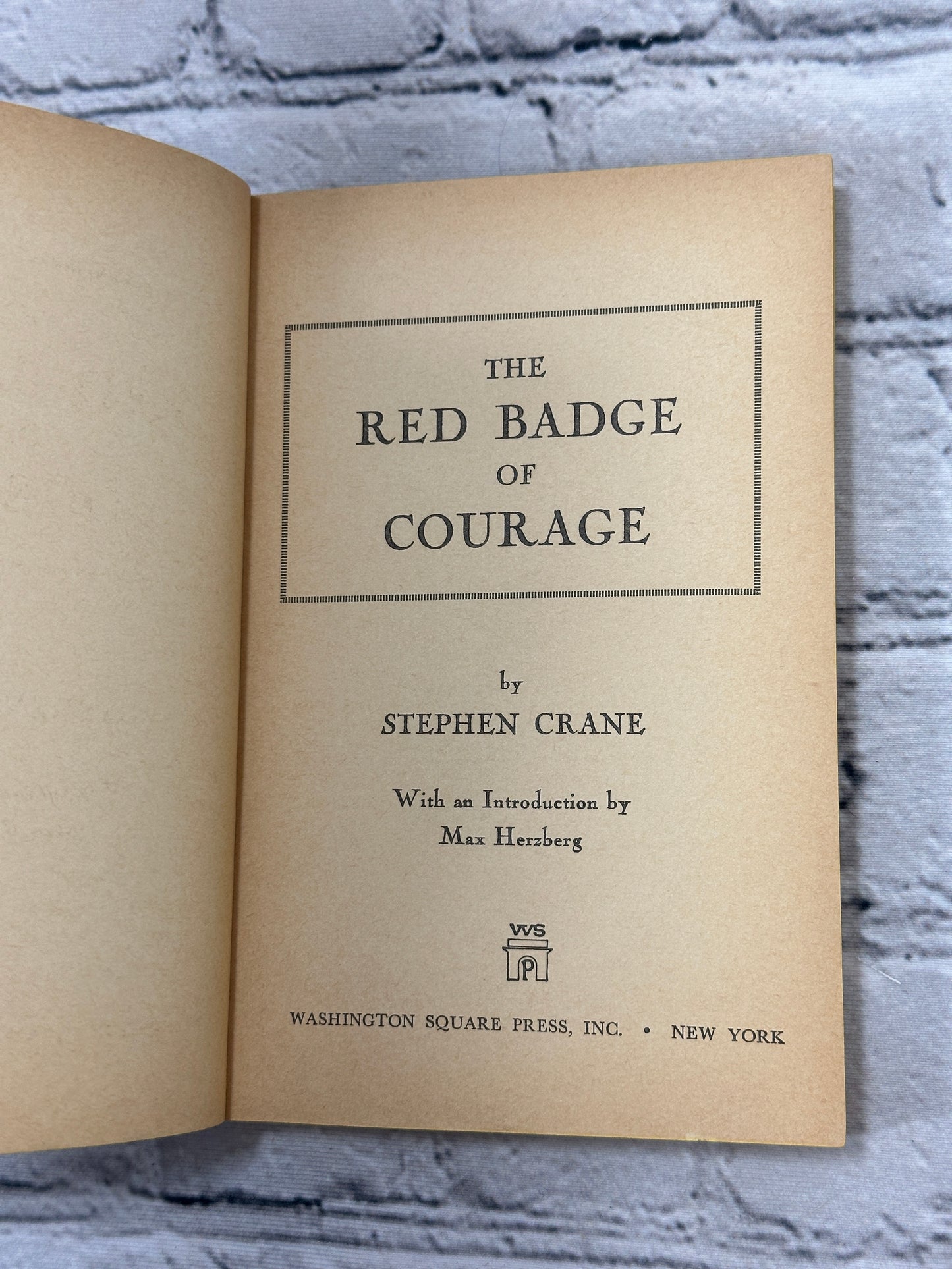 The Red Badge Of Courage By Stephen Crane [1964]