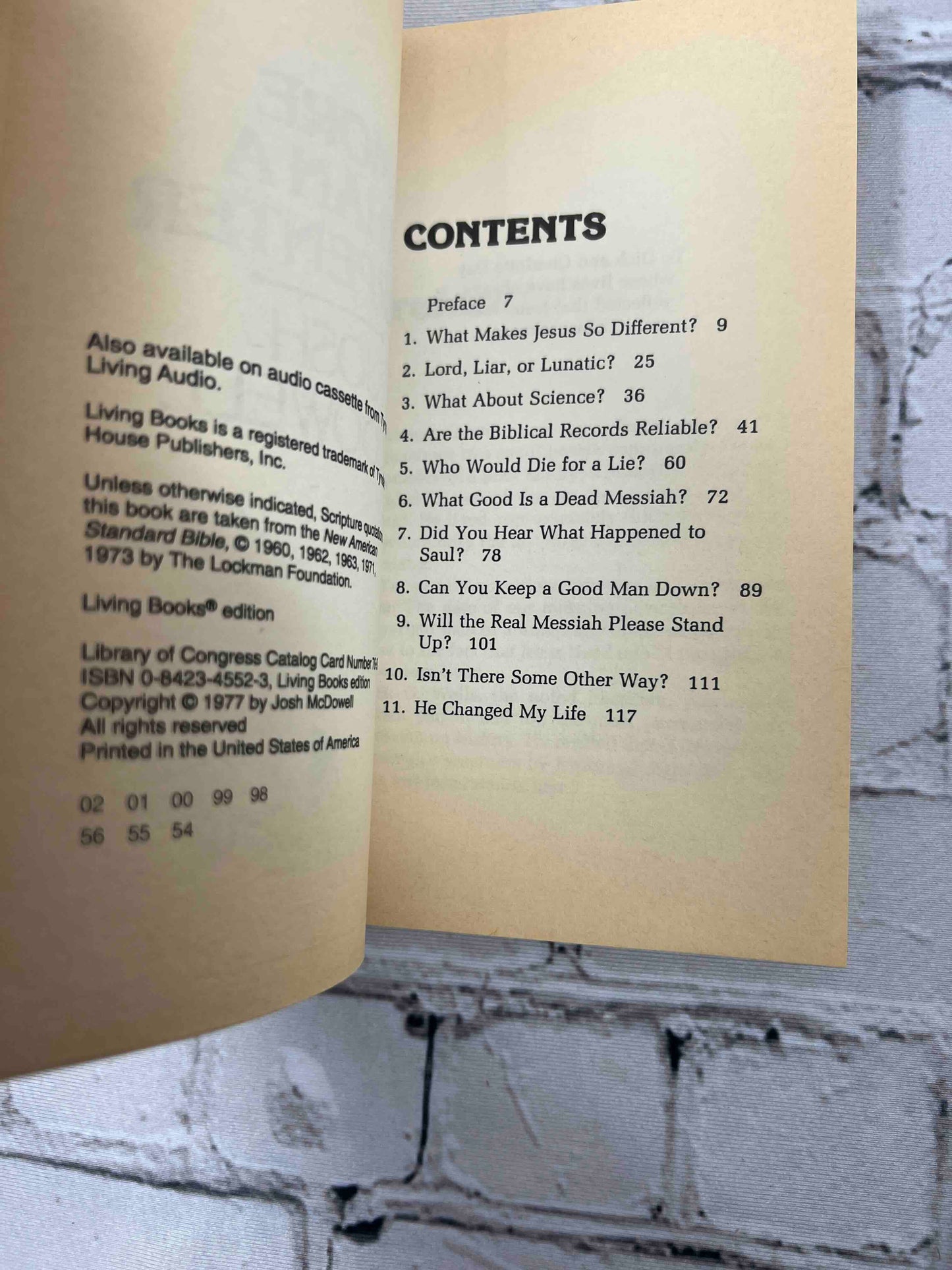 More Than a Carpenter