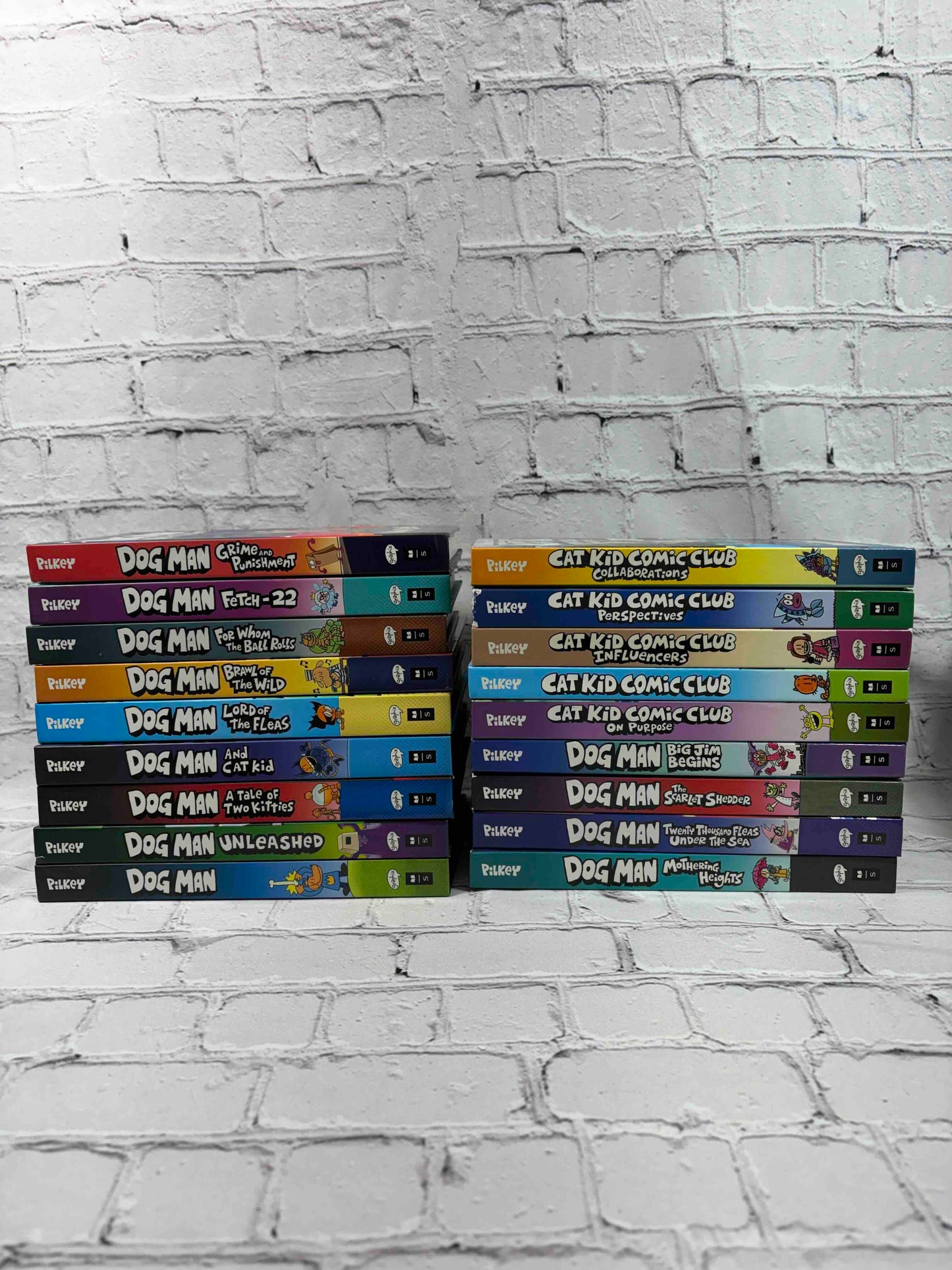 Dog Man & Cat Kid Comic (18 Volumes)