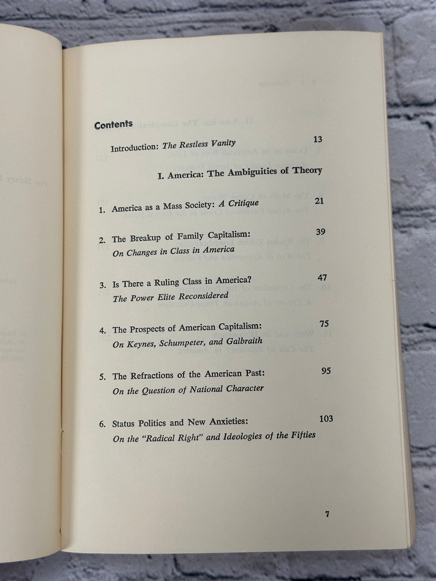 The End of Ideology by Daniel Bell [Revised Edition · 1st Free Press Ed. · 1965]