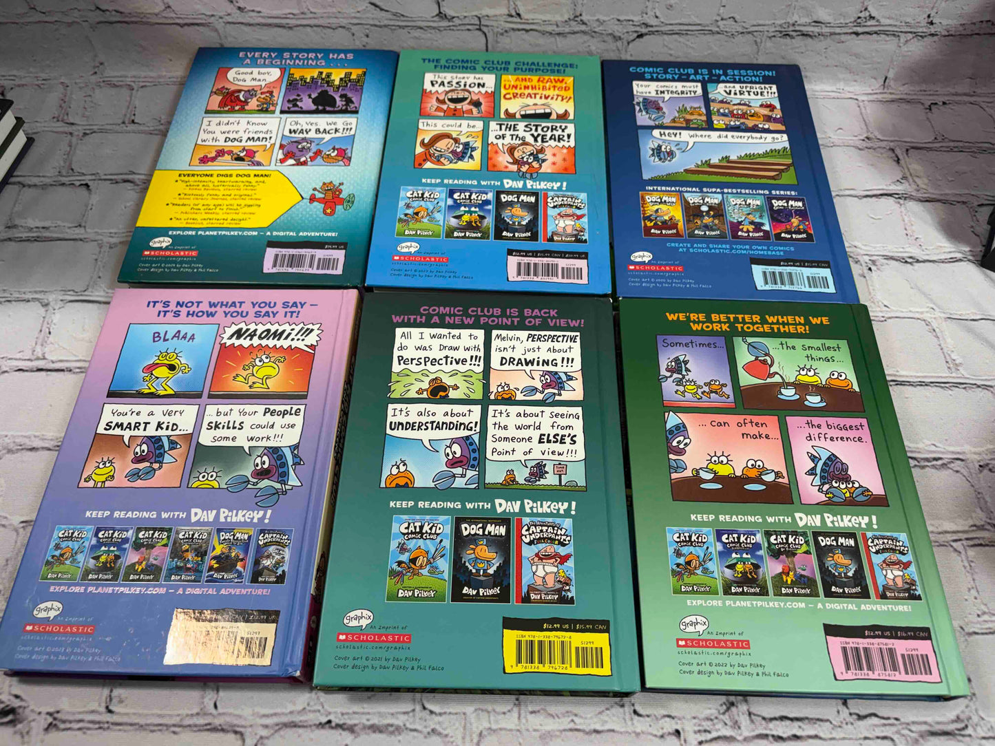 Dog Man & Cat Kid Comic (18 Volumes)