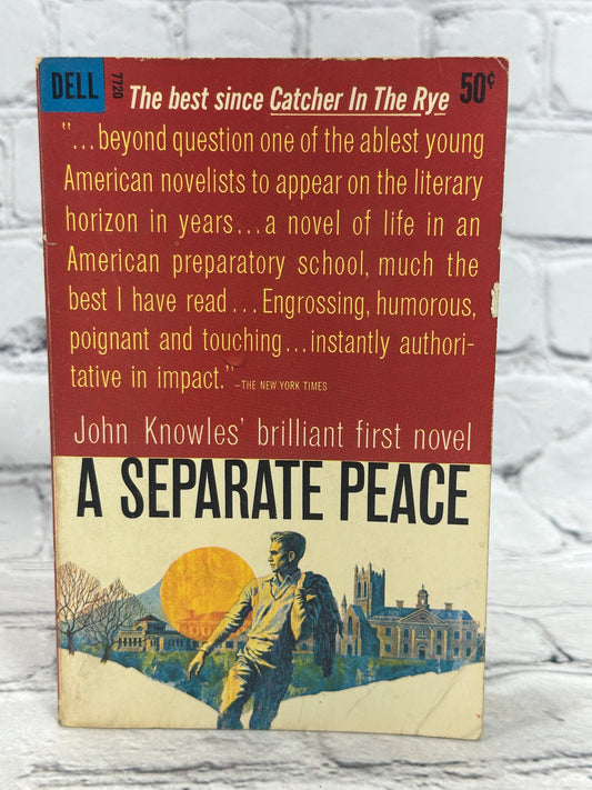 A Seperate Peace by John Knowles [4th DELL Printing · 1963]