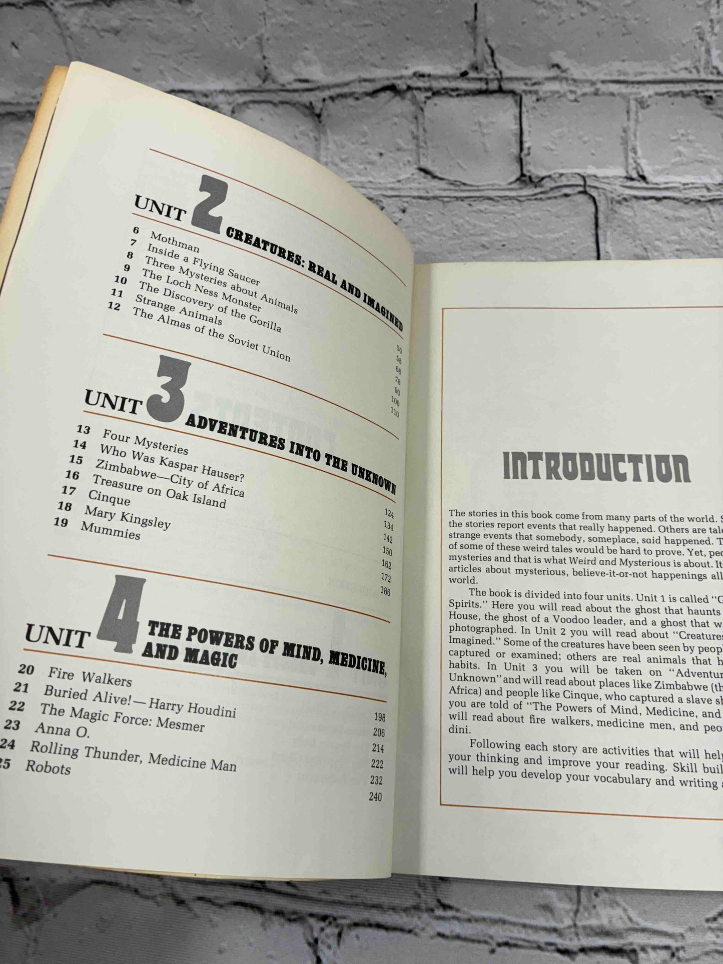 Weird and Mysterious