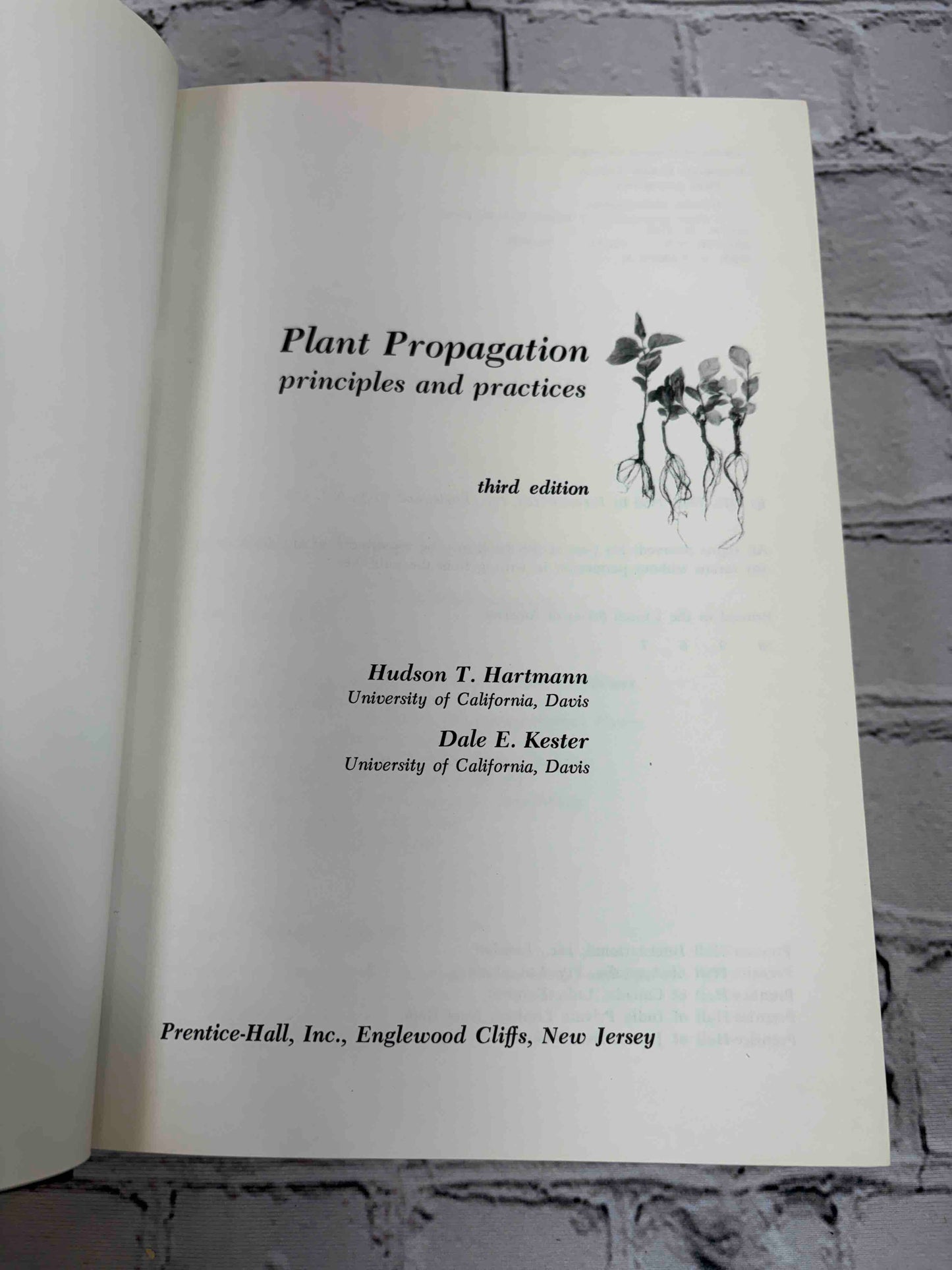 Plant Propagation: Principles and Practices