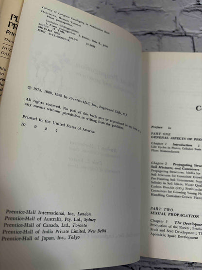 Plant Propagation: Principles and Practices