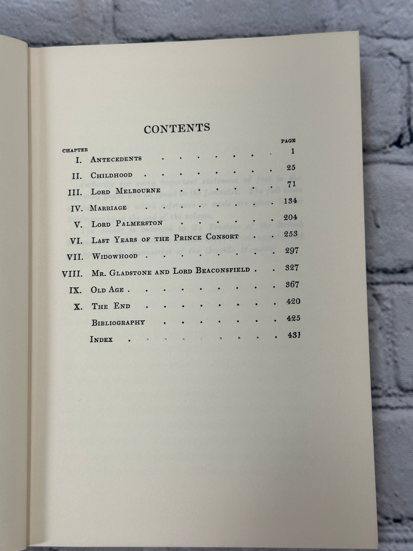 Queen Victoria by Lytton Strachey [Harbrace Modern Classics]