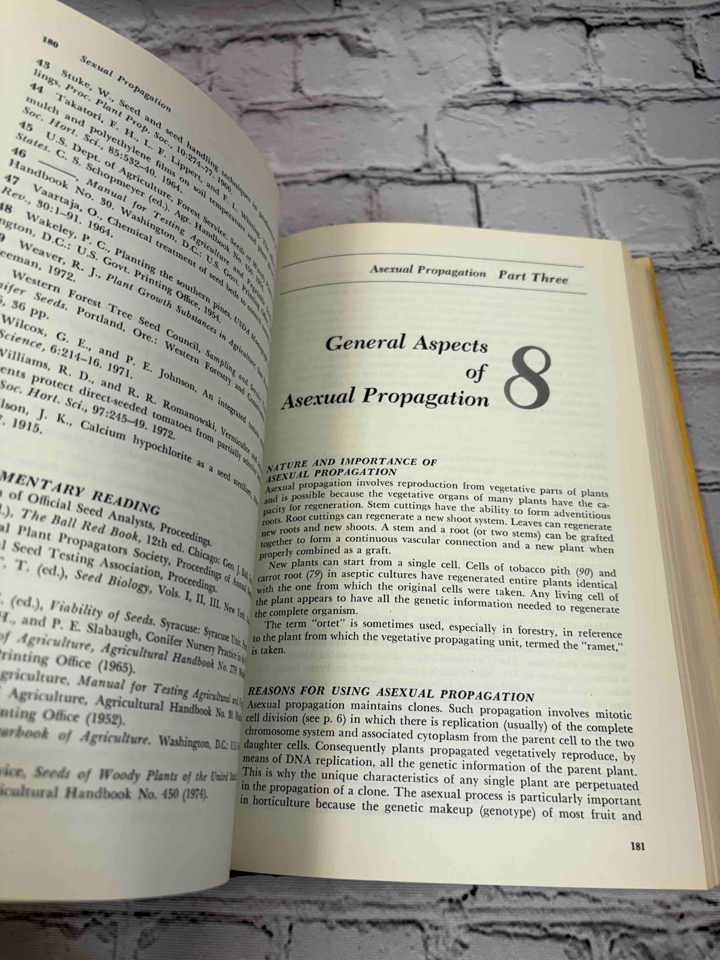 Plant Propagation: Principles and Practices