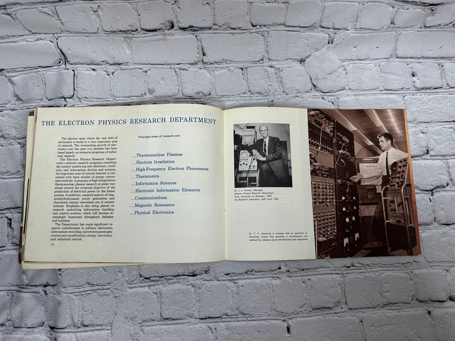 The General Electric Research Laboratory Past and Present