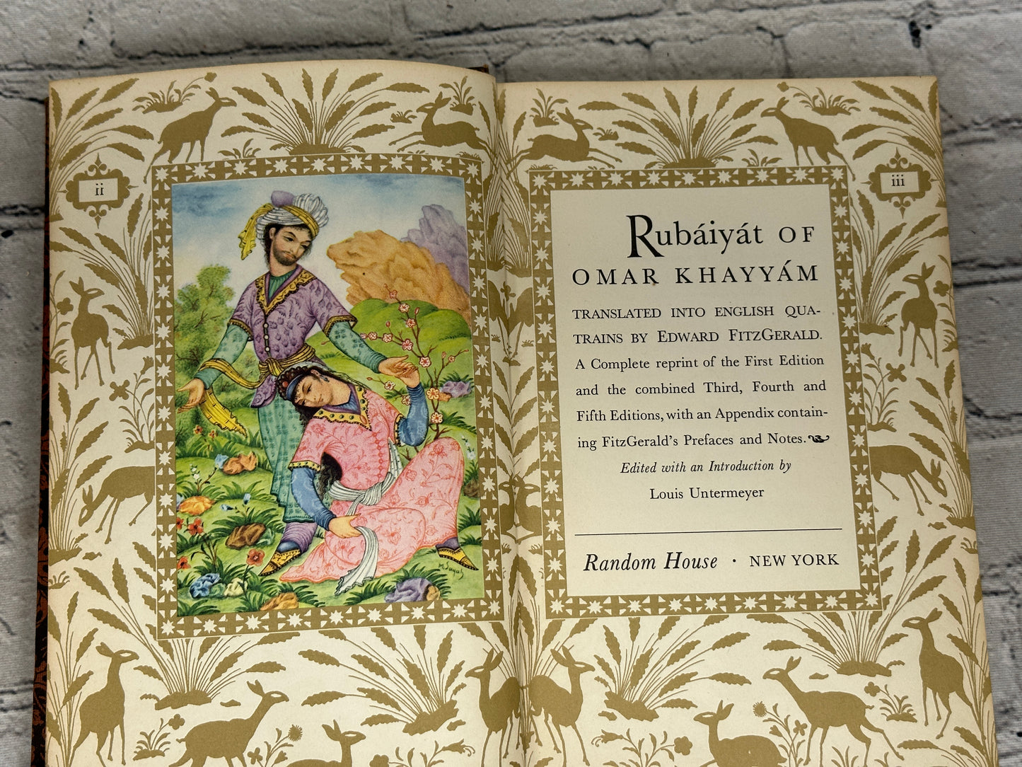 Rubaiyat of Omar Khayyam by Edward Fitzgerald (1947)