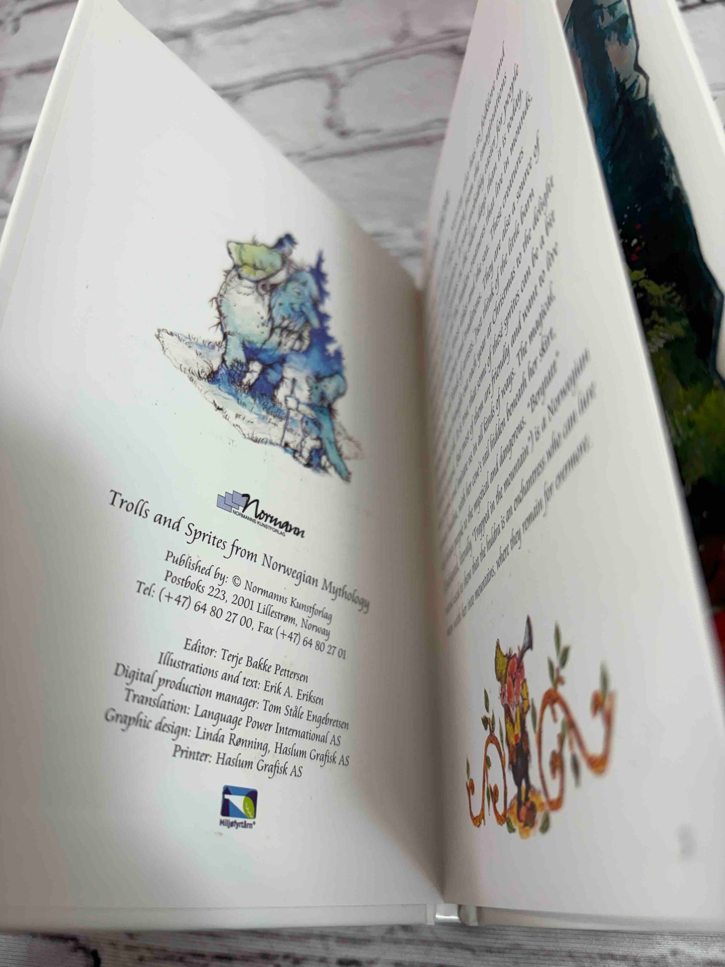 Troll og Vetter Fra Norsk Mytologi or Trools and Sprites from Norwegian Mythology