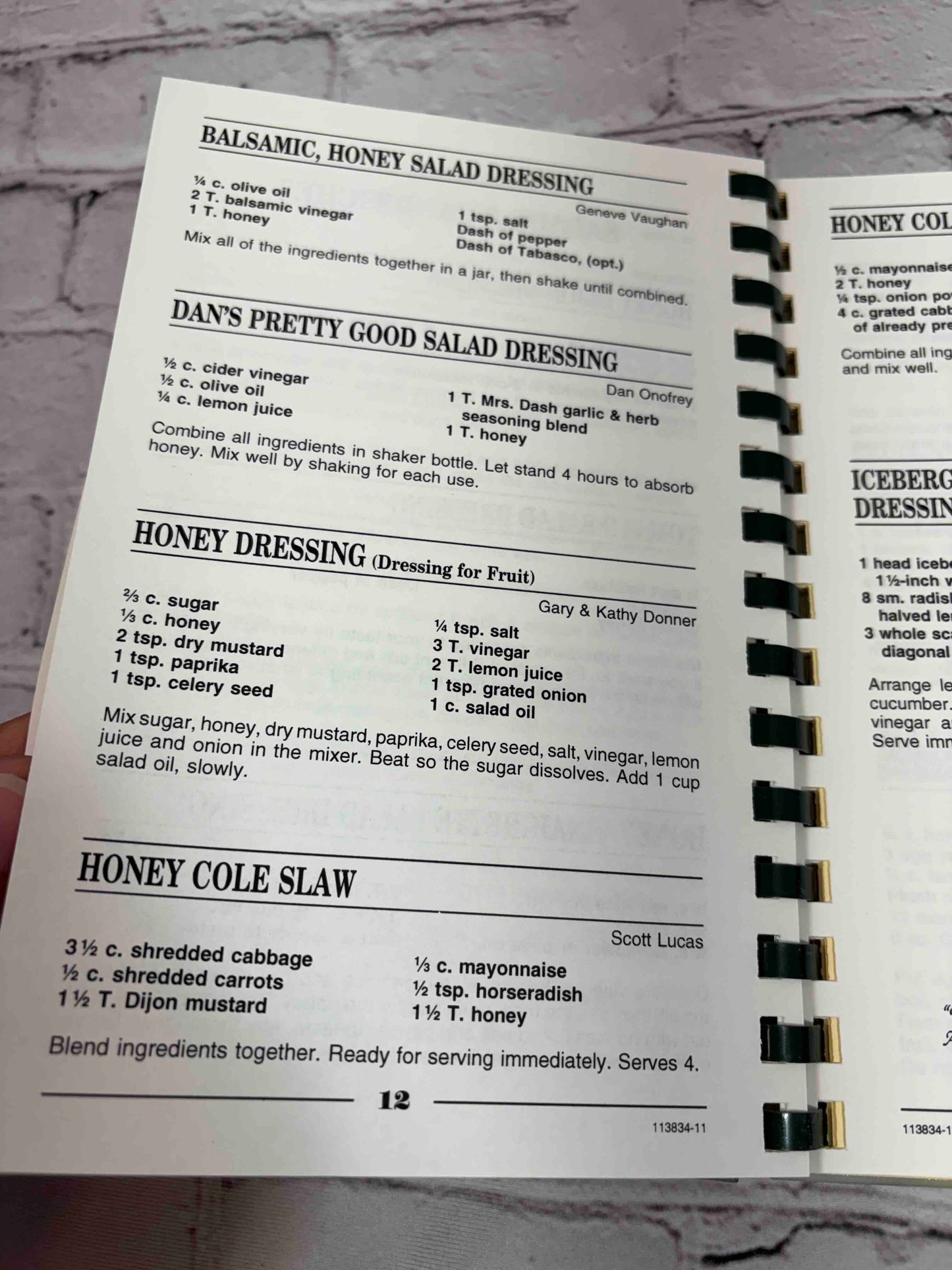 A Taste of Honey A Collection of Recipes