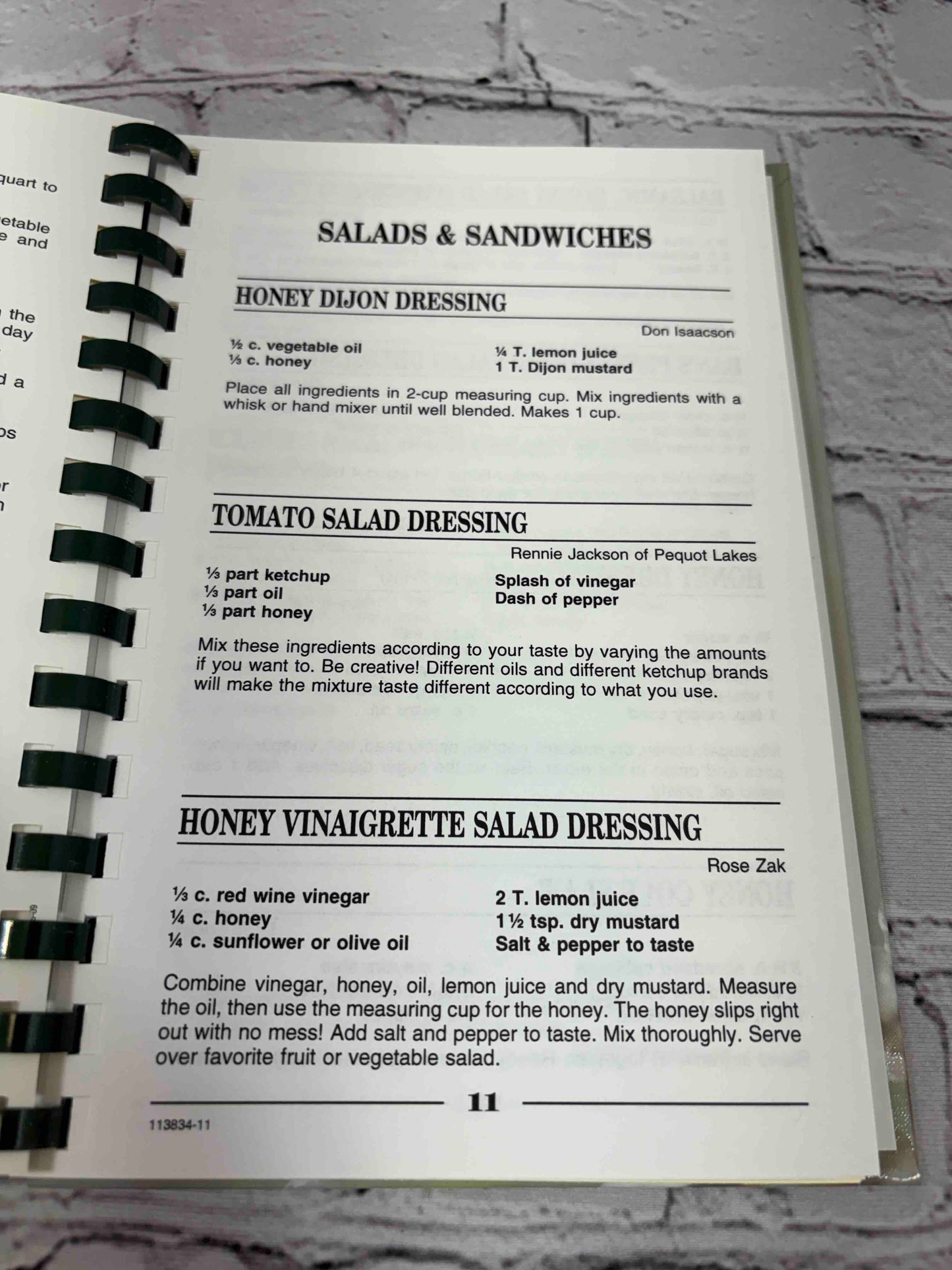 A Taste of Honey A Collection of Recipes