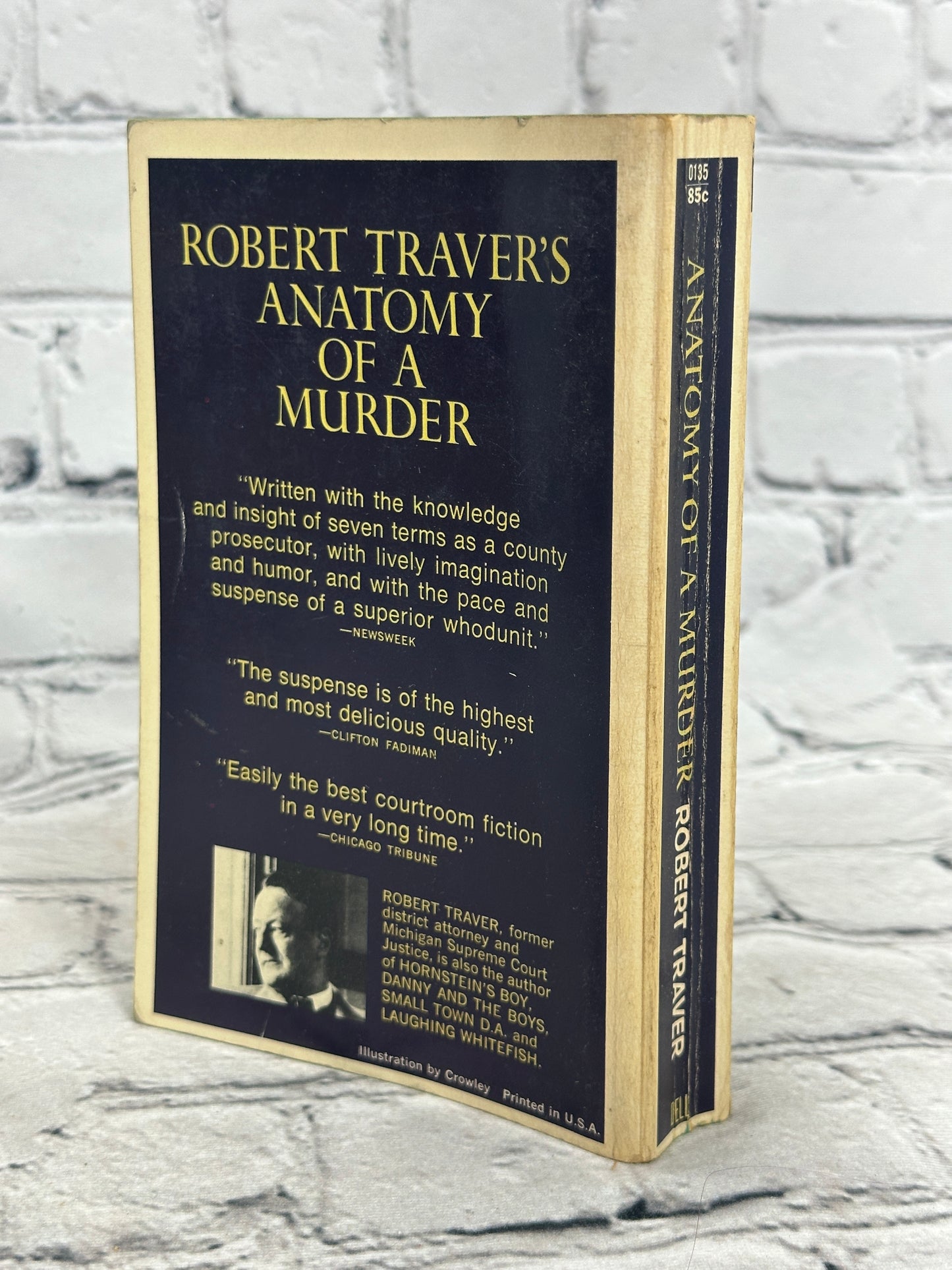 Anatomy of a Murder by Robert Traver [DELL · Unabridged · 2nd Printing · 1965]