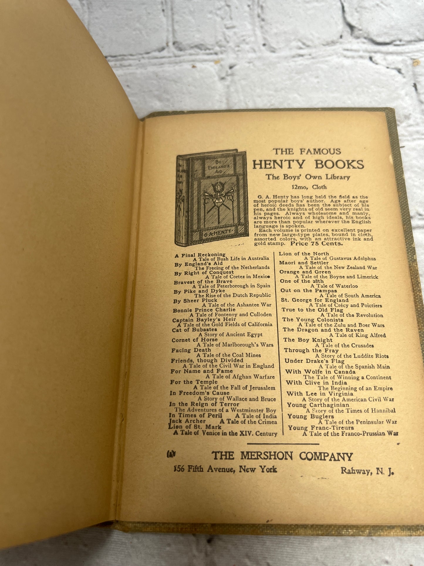 Poor and Proud or The Fortunes of Katy Red Burn by Oliver Optic [Mershon Company · 1886]