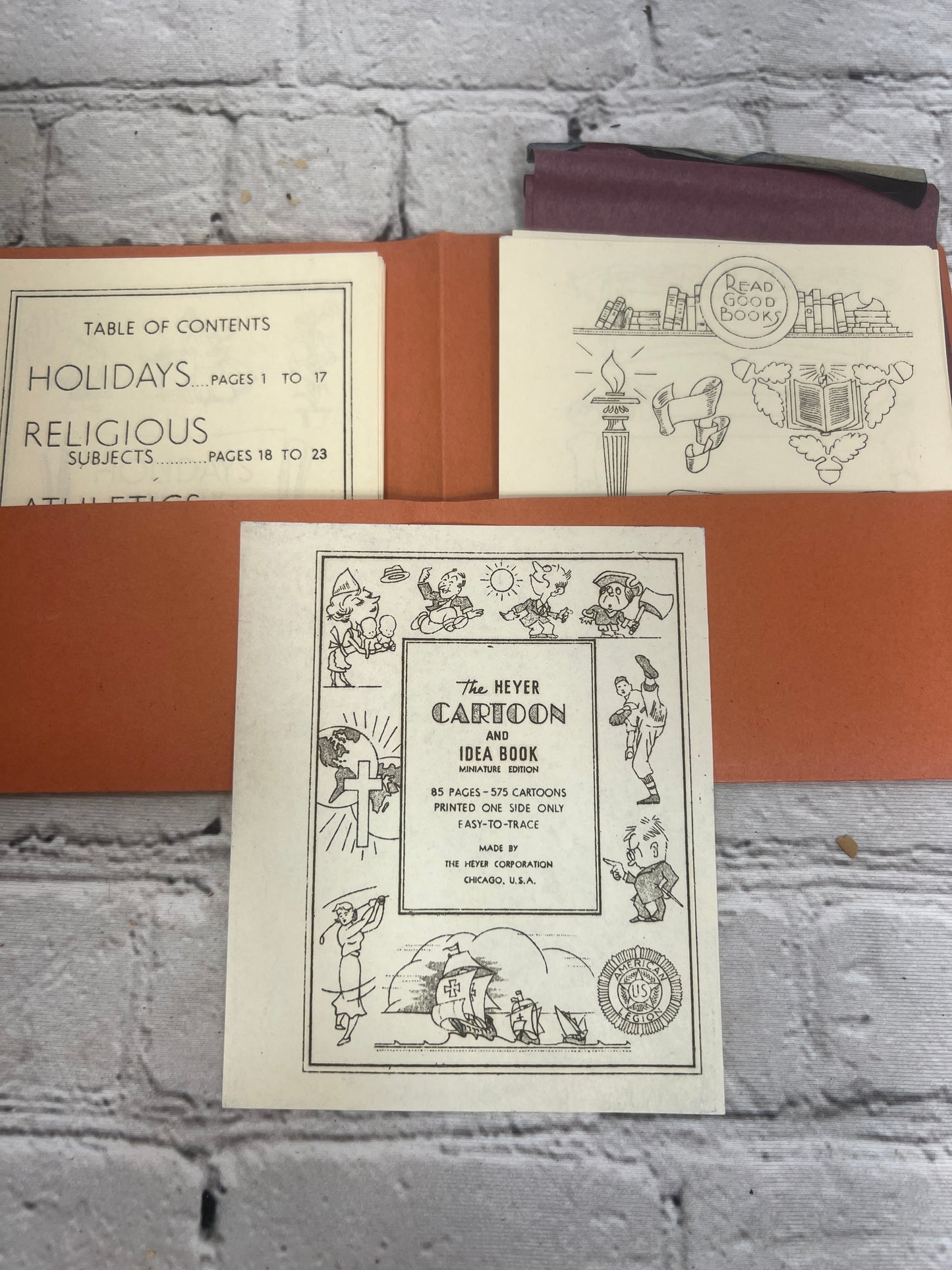 The Heyer Cartoon & Idea Book [Miniature Edition]