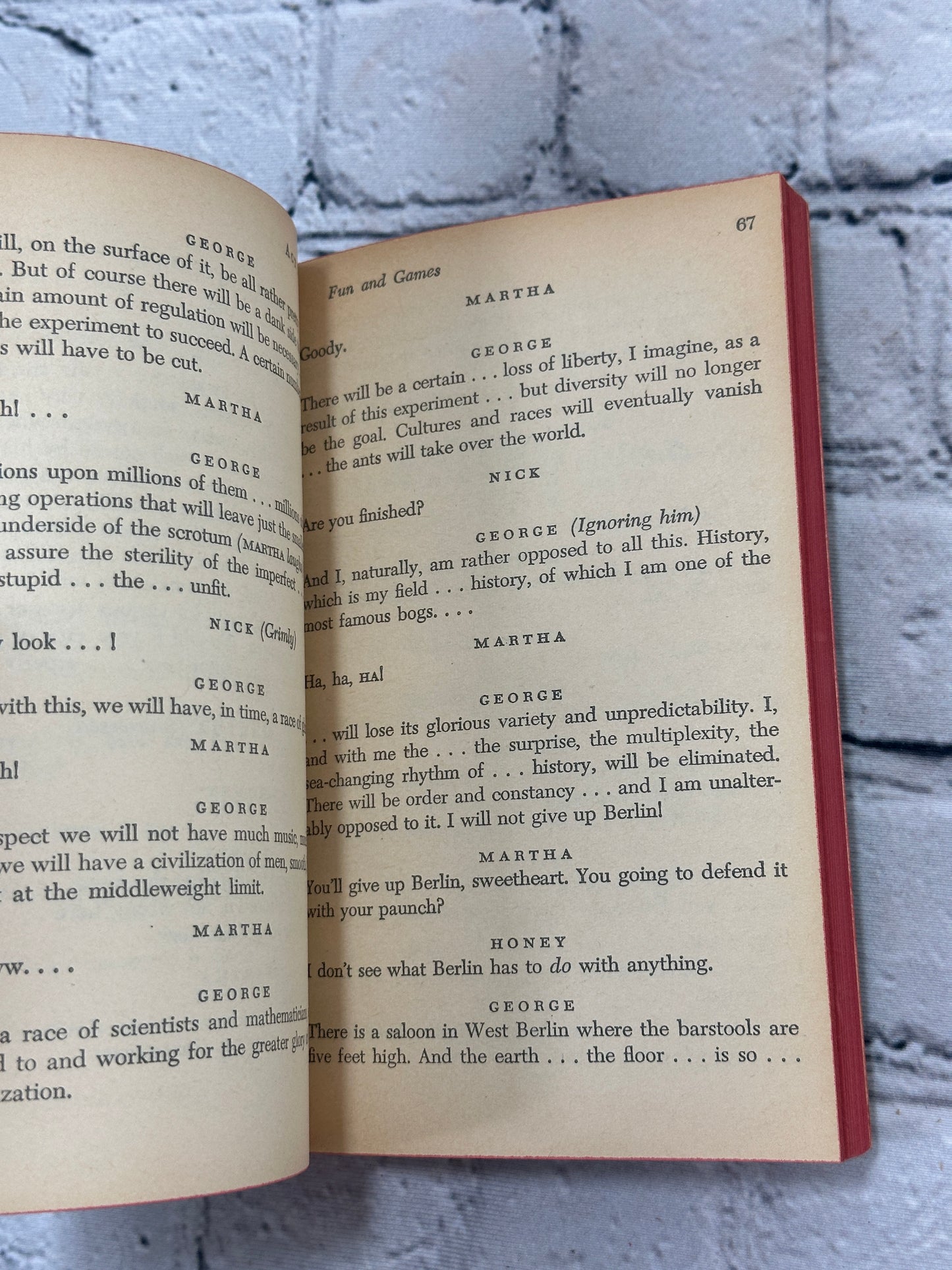Who's Afraid of Virginia Woolf? by Edward Albee [Pocket Book · 1966]