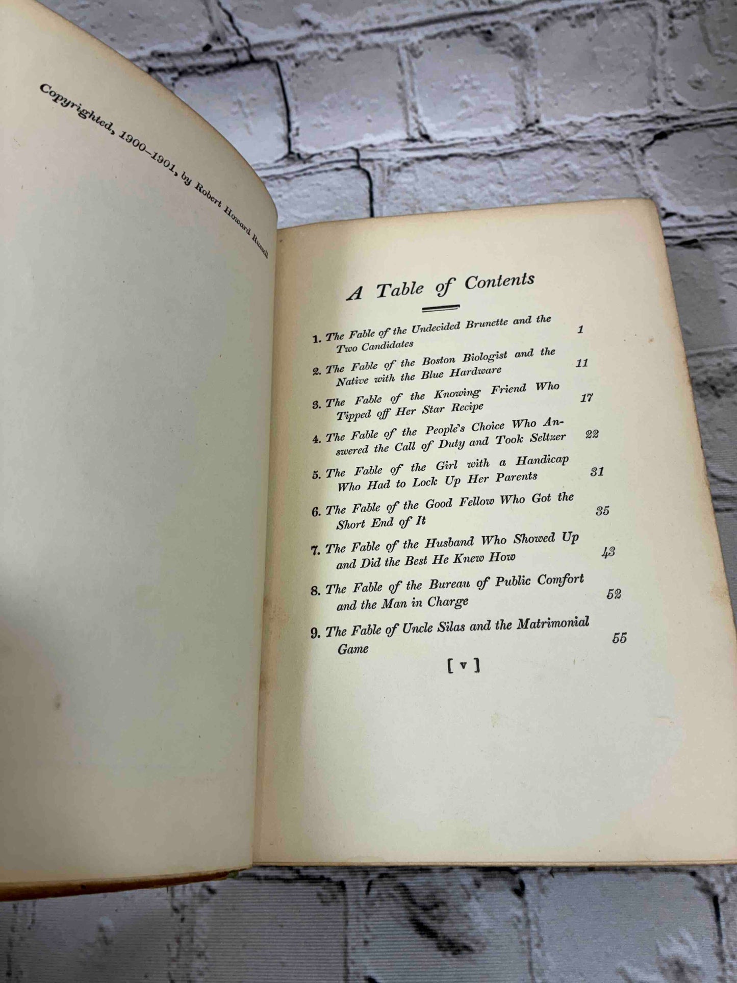 Forty Modern Fables