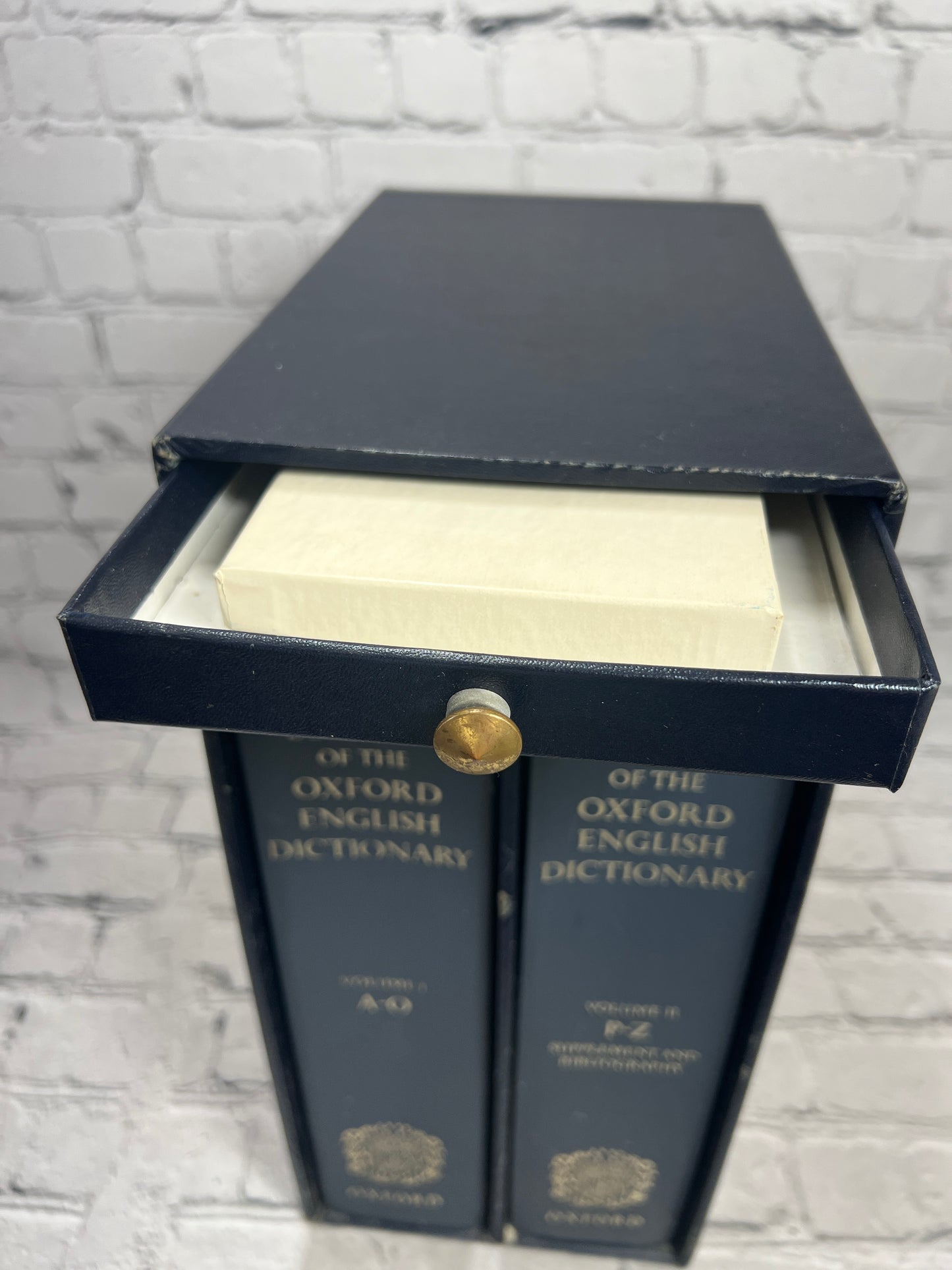 The Compact Edition of The Oxford English Dictionary [Box Set w/ Magnifying Glass · 1979]