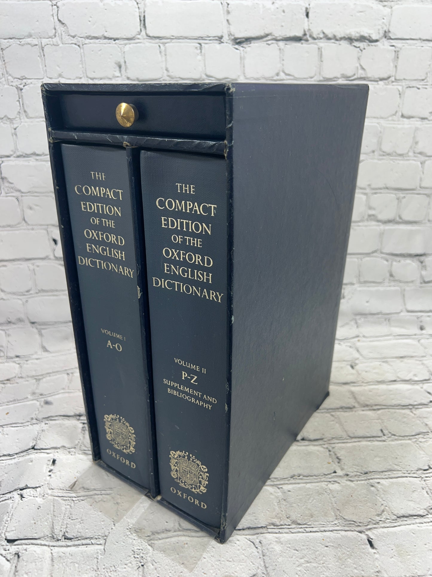 The Compact Edition of The Oxford English Dictionary [Box Set w/ Magnifying Glass · 1979]