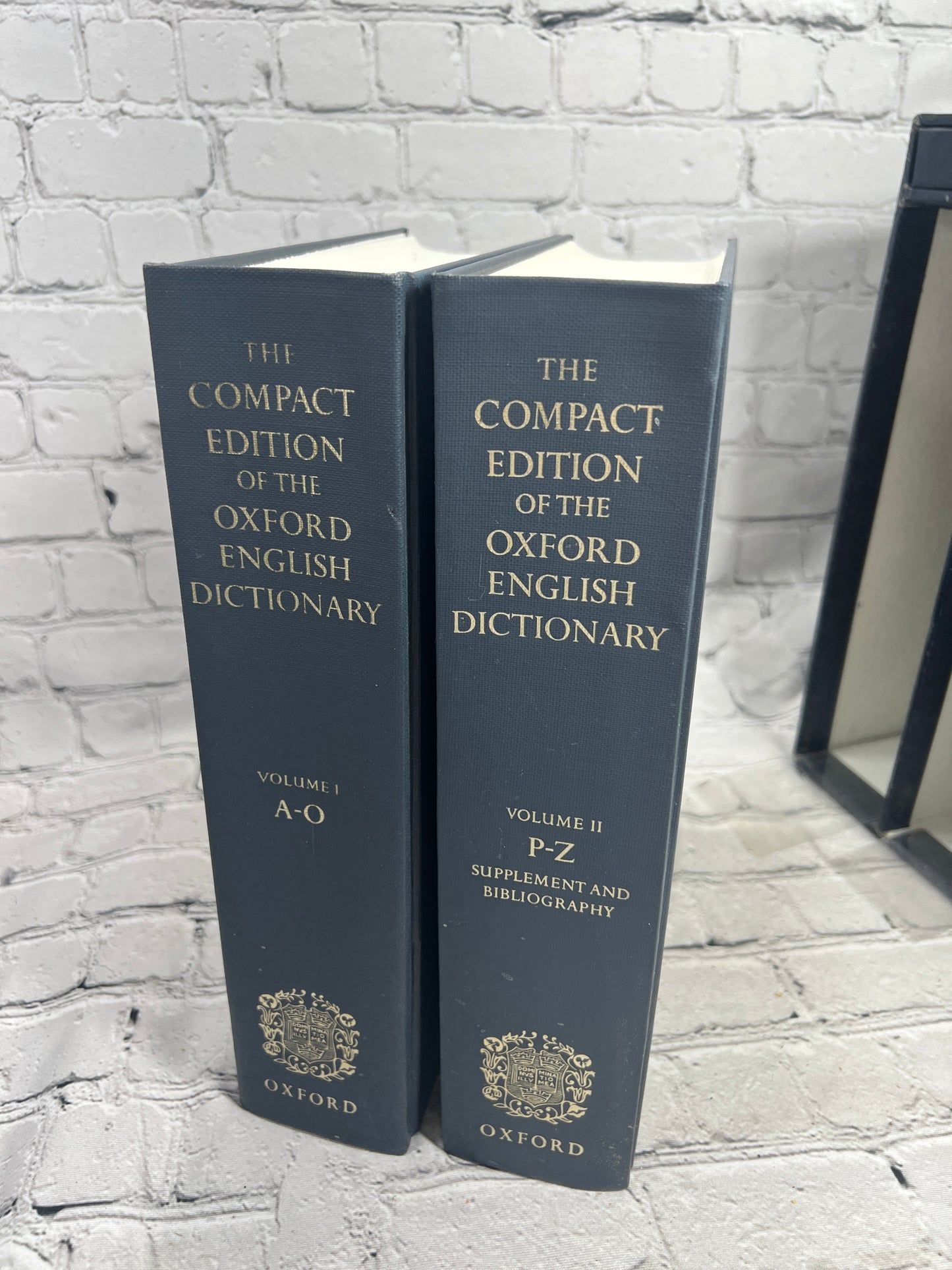 The Compact Edition of The Oxford English Dictionary [Box Set w/ Magnifying Glass · 1979]