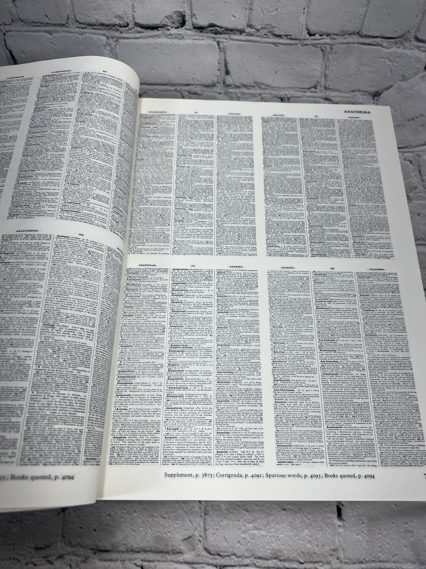 The Compact Edition of The Oxford English Dictionary [Box Set w/ Magnifying Glass · 1979]