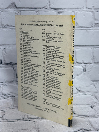 Ultrablitz Speedlight Flash Guide by Tydings & Duitz [Modern Camera Guide · 1st Print · 1960]