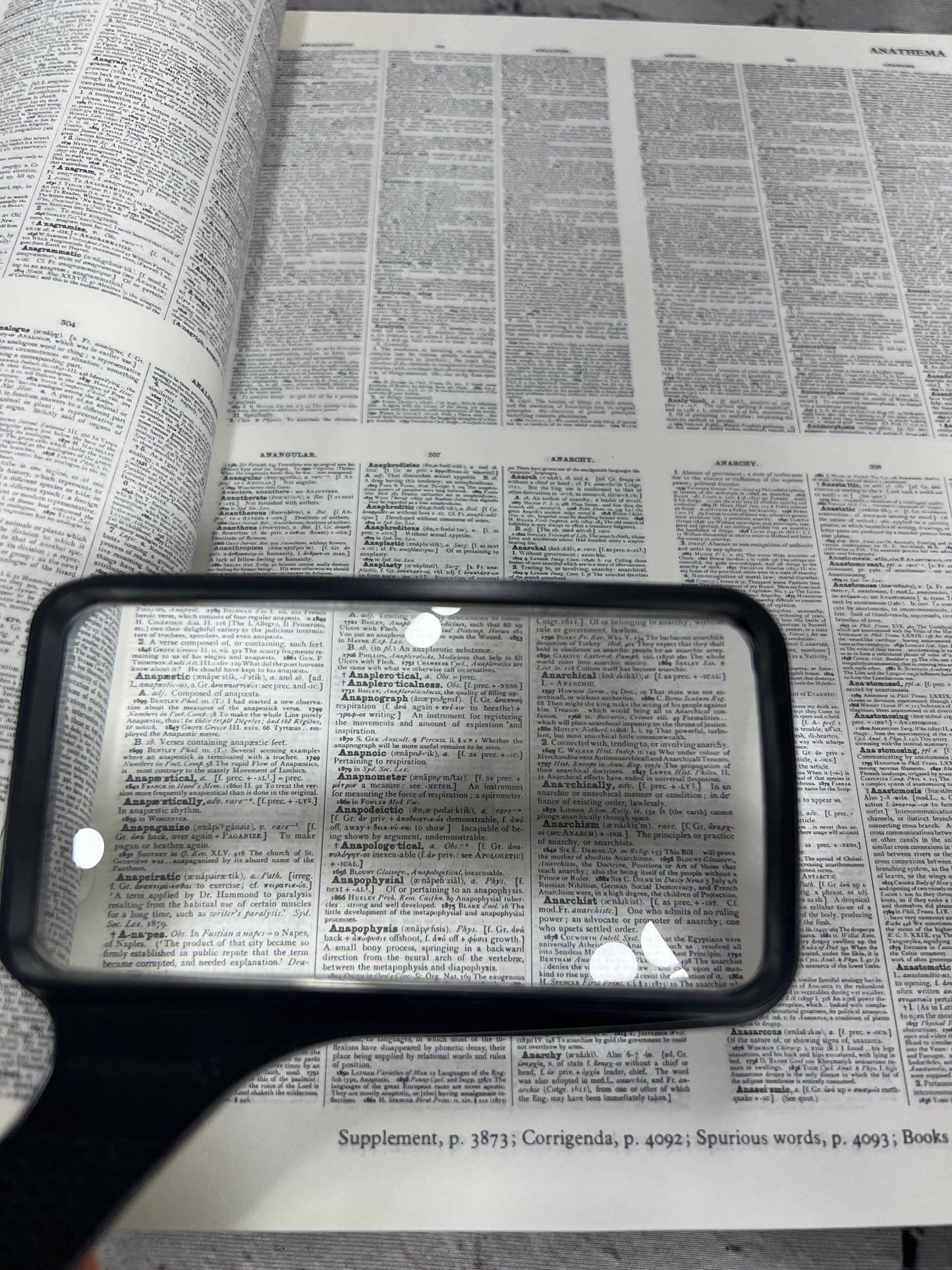 The Compact Edition of The Oxford English Dictionary [Box Set w/ Magnifying Glass · 1979]